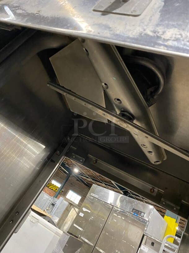 Hobart Commercial Pass-Through Dishwasher! All Stainless Steel! On Legs! Model: AM14T SN: 231048799 208/240V 60HZ 3 Phase - Image 6 of 10
