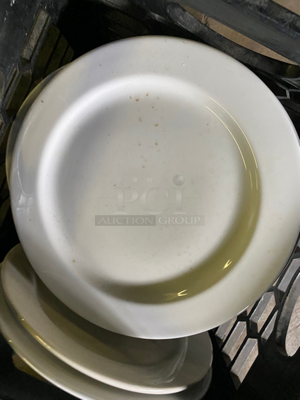 Assorted Size And Style Dishware! Includes Black Poly Crates! 3x Your Bid! - Image 3 of 9