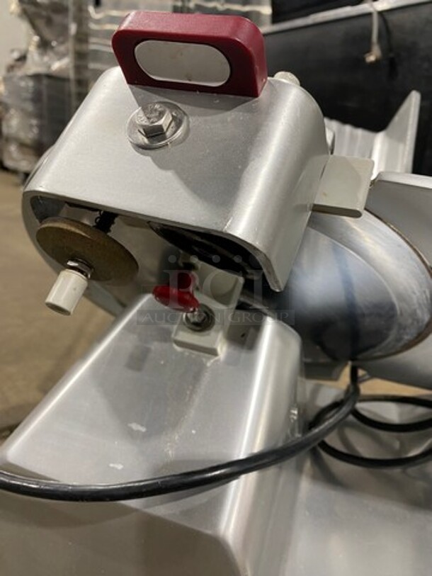 NICE! Berkel Commercial Countertop Deli/Meat Slicer! All Stainless Steel! Model: 827APLUS SN: EN1050111 115V 60HZ 1 Phase - Image 8 of 11