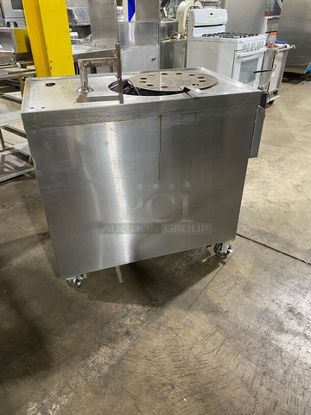 WOW! Giles Electric Powered Heavy Duty Open Fryer! With Automatic Lift And Basket! With Oil Filter System! Model: GEF400 SN: A909240817 208V 60HZ 3 Phase - Image 2 of 10