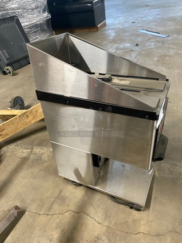 Bunn Commercial Countertop Dual Coffee Bean Grinder Machine! Stainless Steel Body! Model: MHG SN: MHG0020483 120V 60HZ 1 Phase - Image 3 of 9