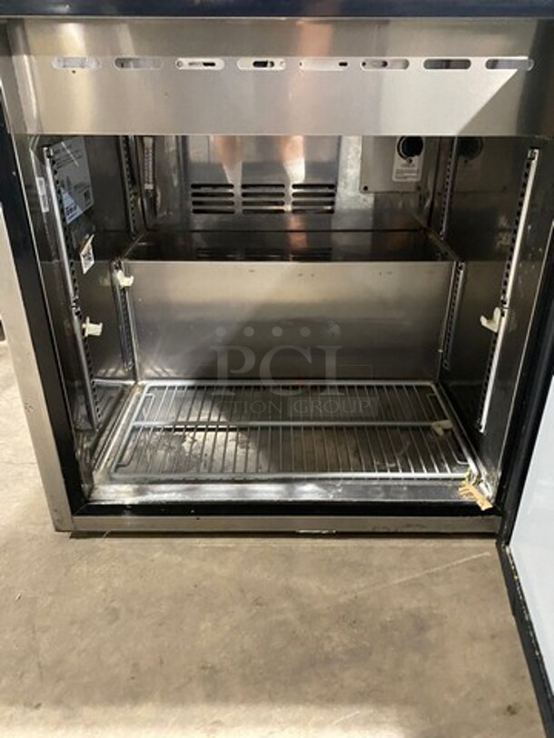 Turbo Air Refrigerated Salad Bar Island! Single Door Storage Space Underneath! All Stainless Steel! Model: MST28711S - Image 5 of 9