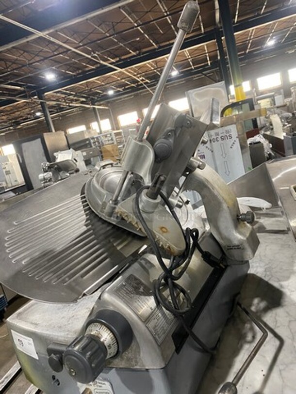 Hobart Commercial Countertop Deli/ Meat Slicer! All Stainless Steel! Model: 2712 SN: 561207821 120V - Image 4 of 8