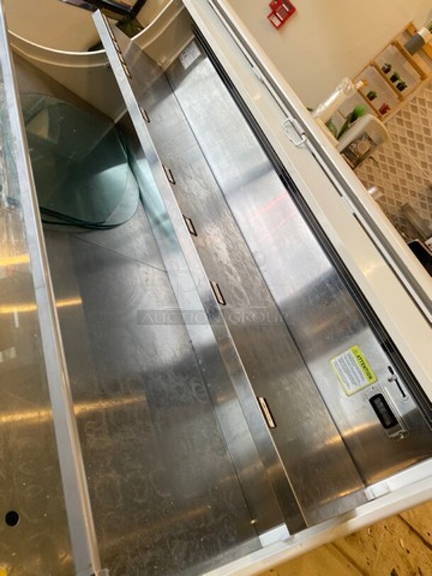 Turbo Air Commercial Refrigerated Open Grab-N-Go Display Case Merchandiser! With Front Cover! WORKING WHEN REMOVED! Model: TOM60LWN SN: H2TML60D1003 115V 60HZ 1 Phase - Image 6 of 9