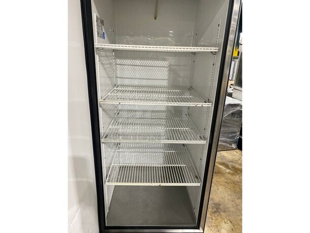 True Commercial Single Door Reach In Refrigerator! With Poly Coated Racks! All Stainless Steel! On Casters! Model: T23 SN: 5279908! 115V 60HZ 1 Phase! - Image 5 of 9