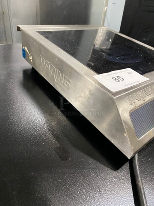 Waring Commercial Countertop Electric Powered Single Burner Induction Range! Model: WIH400 SN: 141205 120V - Image 2 of 7
