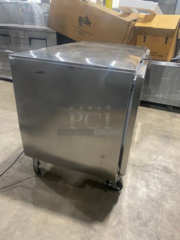 Beverage Air Commercial 2 Door Lowboy/Worktop Cooler! All Stainless Steel! On Casters! Model: UCR48A 115V 60HZ 1 Phase - Image 2 of 9