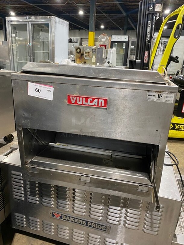 Vulcan Commercial Countertop Food Warmer Dump Station! All Stainless Steel! Model: VCD51 SN: 521002605 120V 60HZ 1 Phase