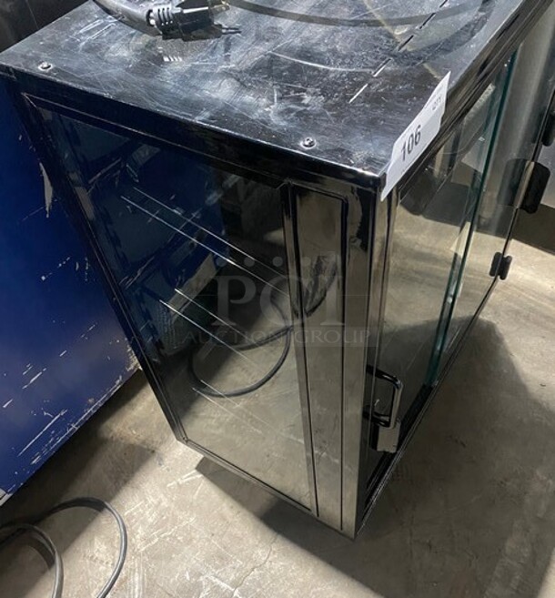 Federal Industries Commercial Countertop Dry Case Merchandiser! With View Through Doors And Sides! With Racks! Model: SB28SS SN:06082138701-33 120V 1PH - Image 2 of 9