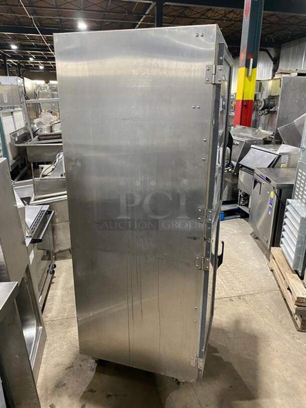 Metro Commercial Heated Holding Cabinet/ Food Warmer! All Stainless Steel! On Casters! MODEL DD8119REV  - Image 5 of 7