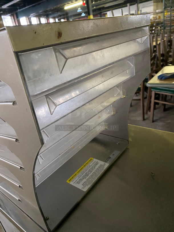 Nemco Countertop Dry Display Case! With Clear Poly Tray Racks! Model: 6490-SUBA - Image 4 of 6