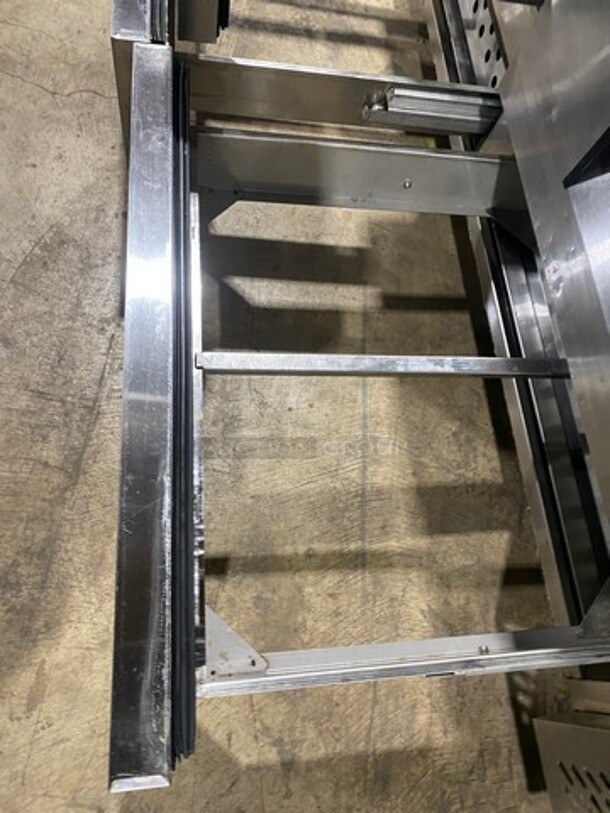 Migali Commercial Refrigerated Chef Base! With 4 Drawer Storage Space! All Stainless Steel! On Casters! Model: CCB72HC SN: CCB72HC00317051000920004 115V 60HZ 1 Phase - Image 6 of 8