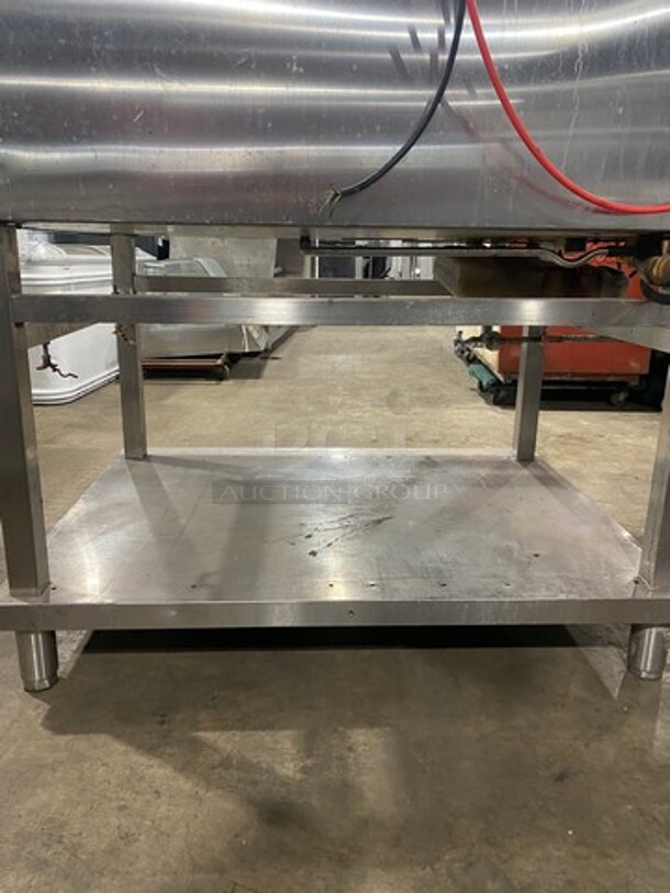 WOW! Electrolux Air-O-Steam Natural Gas Touch Line Combi Convection Oven! With View Through Door! Metal Oven Racks! With Open Underneath Storage Space! All Stainless Steel! On Legs! Model: AOS102GTP1 SN: 20404001 - Image 7 of 12