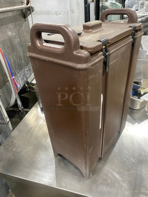 Cambro Insulated Beverage Dispenser/ Holder! With Side Handles! With Lid! - Image 4 of 6