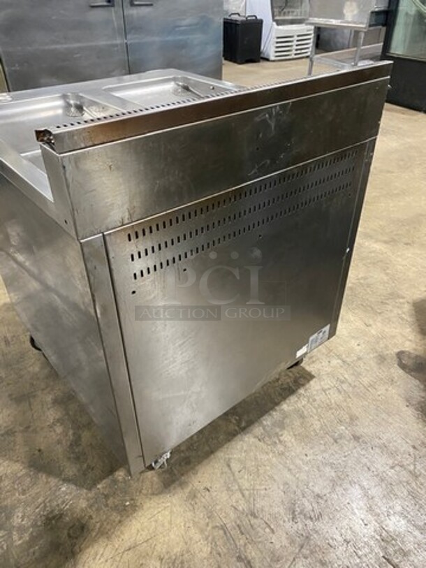 2012 Axis Commercial Natural Gas Powered 2 Bay Pasta Cooker! All Stainless Steel! On Casters! Model: AXDPG SN: GMF059 - Image 4 of 10