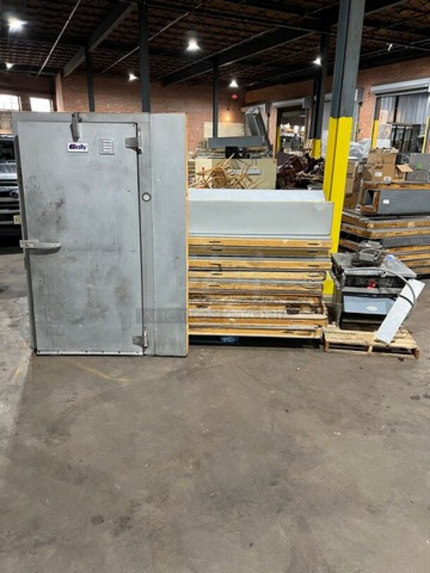 WOW! Bally Commercial 8x8 Walk In Cooler! With Floor! With Compressor And Blower! - Image 1 of 12