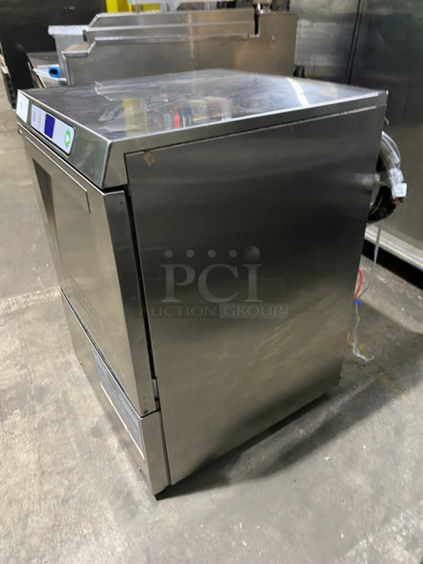 Hobart New Body Style Under The Counter Dishwasher! With Pegged Dish Crate! All Stainless Steel! Model: LXEC SN: 231174165 120V 60HZ 1 Phase - Image 3 of 9
