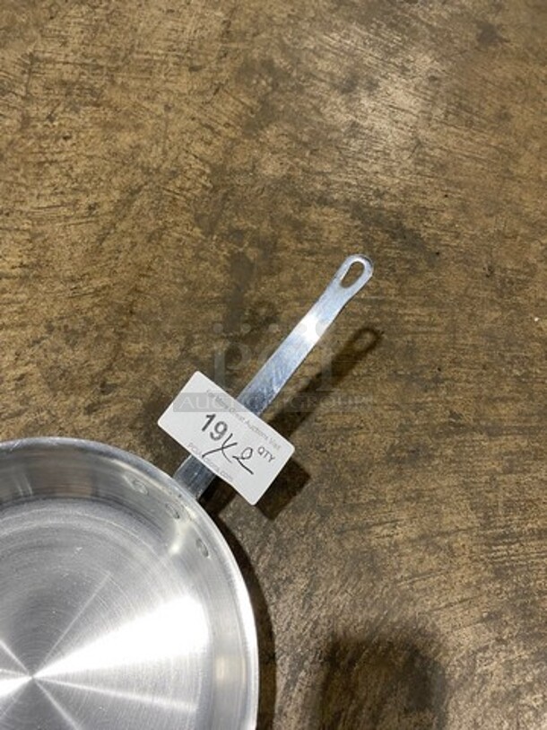 Stainless Steel Frying Pans! 2x Your Bid! - Image 4 of 5