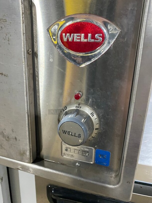 Wells Stainless Steel Commercial Countertop Warming Drawer! MODEL RW1HD SN:3900 120V - Image 6 of 8