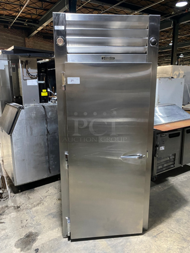 Traulsen Single Door Pass Through Heated Proofer/Food Warming Cabinet! All Stainless Steel! 115V 1 Phase