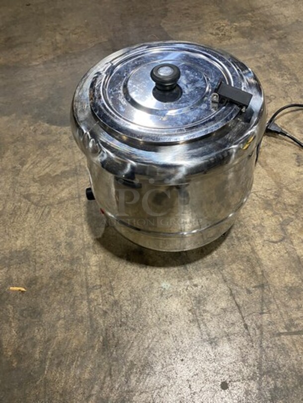 Glenray Metal Commercial Countertop Food Warmer Soup Kettle! Holds Up To 10.5 Qt! SN: 08008348 120V - Image 3 of 7