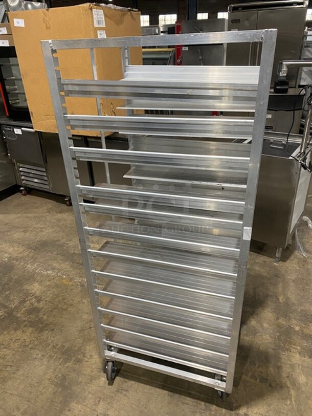 Channel Metal Commercial Pan Transport Rack! Model AUR12 Serial 835384004067! On Casters! - Image 3 of 5
