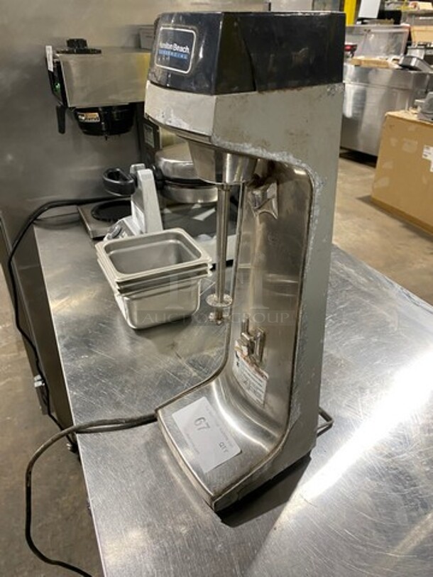 Hamilton Beach 936 Metal Commercial Countertop Single Head Drink Mixer! MODEL936 SN:D4800SP 120V - Image 3 of 8