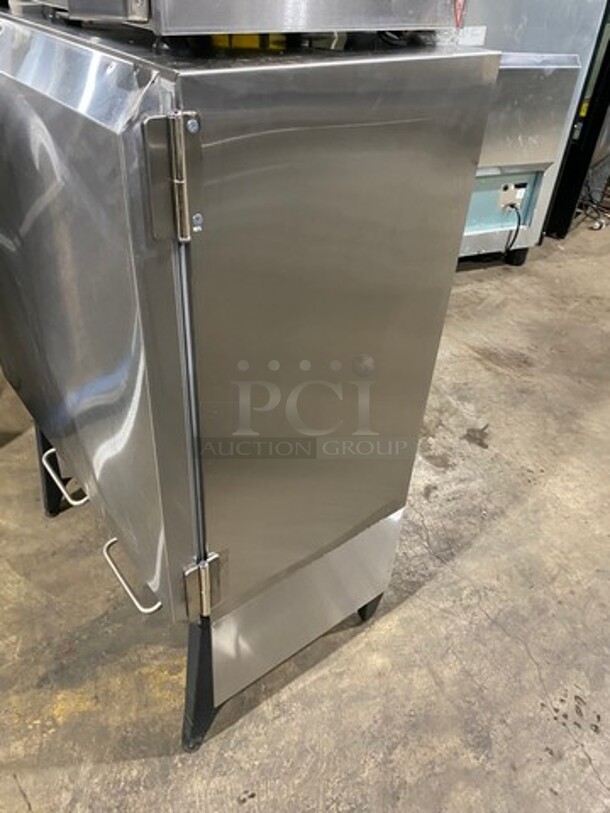 NICE! Silver King Commercial Countertop 2 Spout Refrigerated Milk Dispenser! Stainless Steel Body! - Image 2 of 9