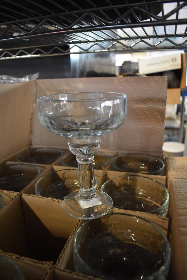 12 BRAND NEW IN BOX! Libbey 202674 Margarita Glasses. 5x5x6.5. 12 Times Your Bid! - Image 1 of 4