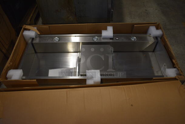 BRAND NEW IN BOX! Ventahood CWEAH6-K48 SS Stainless Steel Range Hood. 48x19.5x7