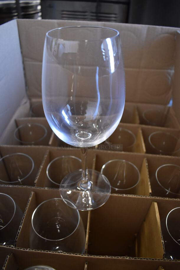 2 Boxes of 24 BRAND NEW! Chef & Sommelier Wine Glasses. 3.5x3.5x9. 2 Times Your Bid!