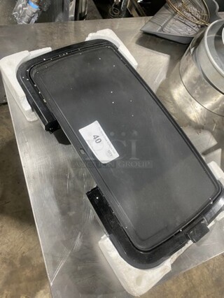 Black & Decker Countertop Electric Powered Pancake Griddle! MISSING PLUG! Model: GD2011B 120V