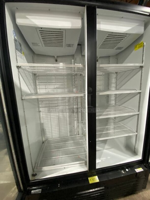 2020 IMBERA 2 Glass Door Reach In Freezer Merchandiser! W/ Poly Coated Racks! Model VFD43 HC Serial F40210800014 115V/60Hz - Image 5 of 8