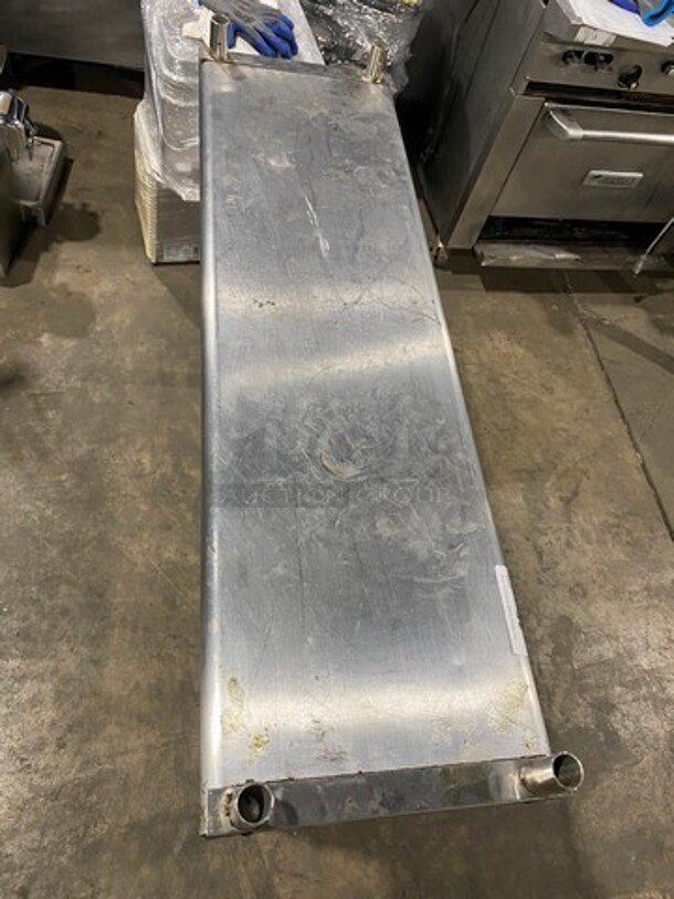 Sapphire Solid Stainless Steel Work Top/ Prep Table! With Storage Space Underneath! On Legs! - Image 5 of 8