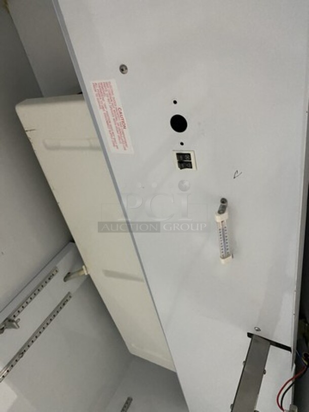 Beverage Air 2 Door Glass Reach In Freezer Merchandiser! Model MT49W55 Serial 6155809! 115V 1 Phase!  - Image 7 of 9