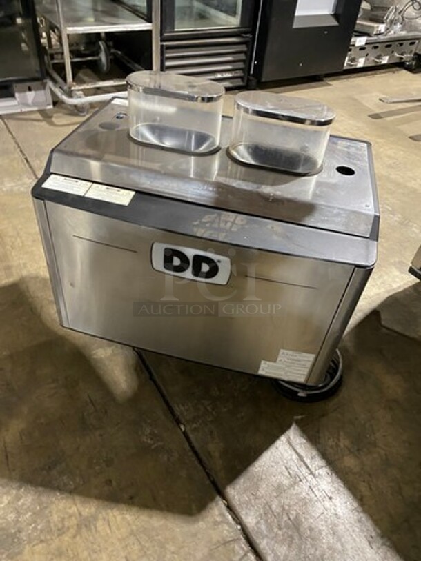 WOW! LATE MODEL! Dunkin Donuts Edition! Schaerer Commercial Countertop 2 Group Espresso Machine! With Steam Lines! Stainless Steel! On Small Legs! - Image 3 of 11