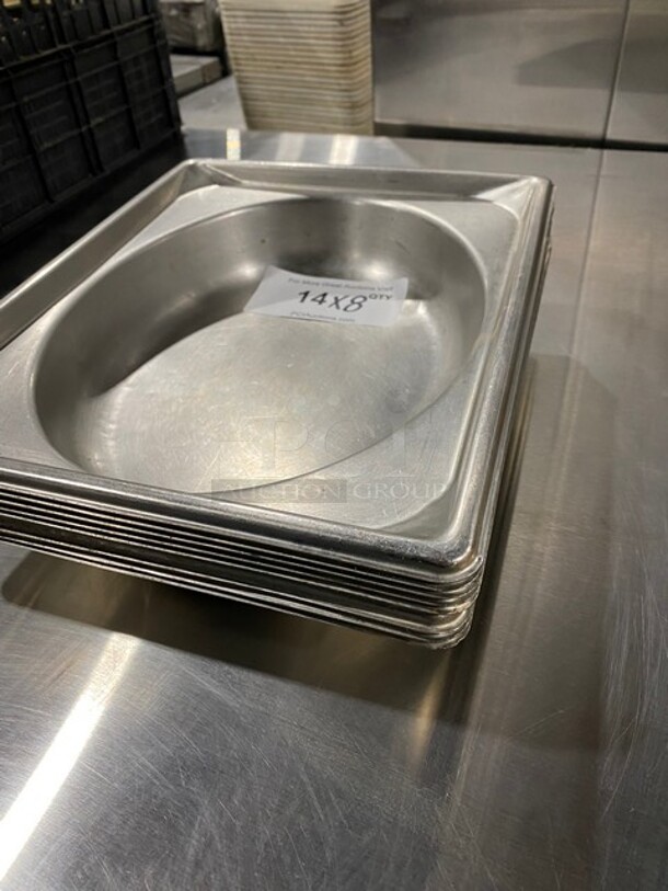 All Stainless Steel Display Plates! 8x Your Bid! - Image 2 of 6