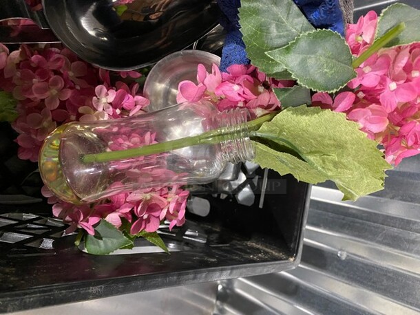 ALL ONE MONEY! Assorted Serving Trays! Flowers & Vase! - Image 6 of 6