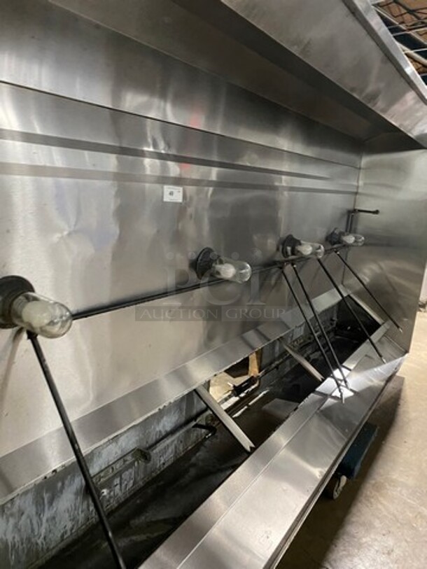 Captive Aire Commercial 10Ft Exhaust Hood! Solid Stainless Steel! - Image 5 of 10