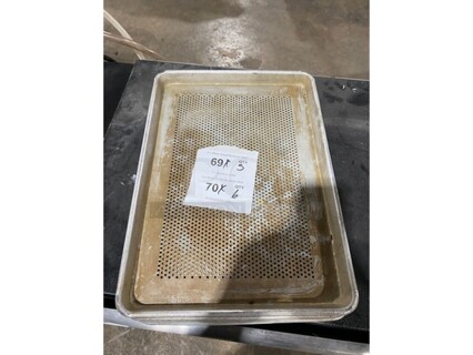 All Stainless Steel! Baking/Drying Trays! Full Size! 6x Your Bid!