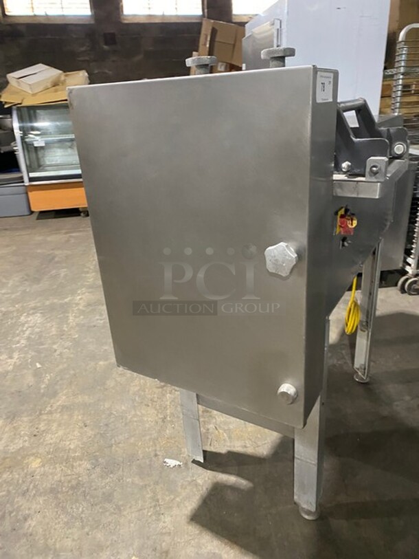 Holac Commercial Automatic Dicing/Slicing Machine! All Stainless Steel! 220V! On Legs! Model: HO 84 E SN: 355.05.07! - Image 2 of 10