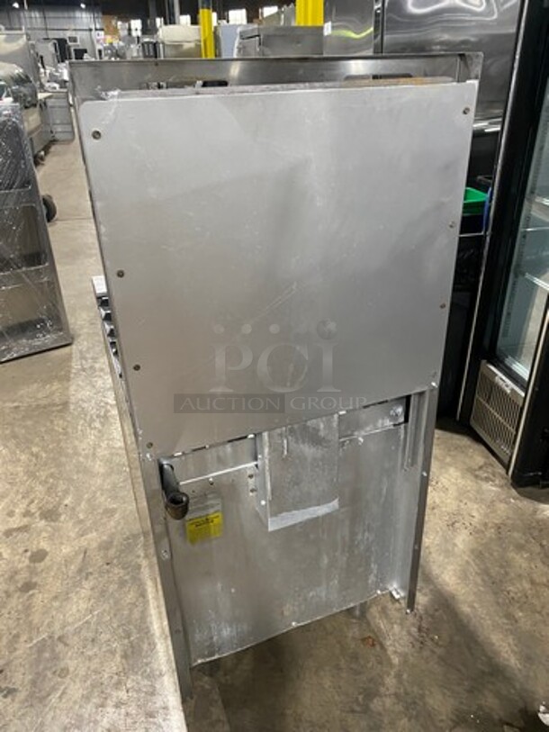 American Range Commercial Natural Gas Powered 4 Burner Stove! With Raised Back Splash! With Oven Underneath! All Stainless Steel! On Legs! - Image 3 of 9