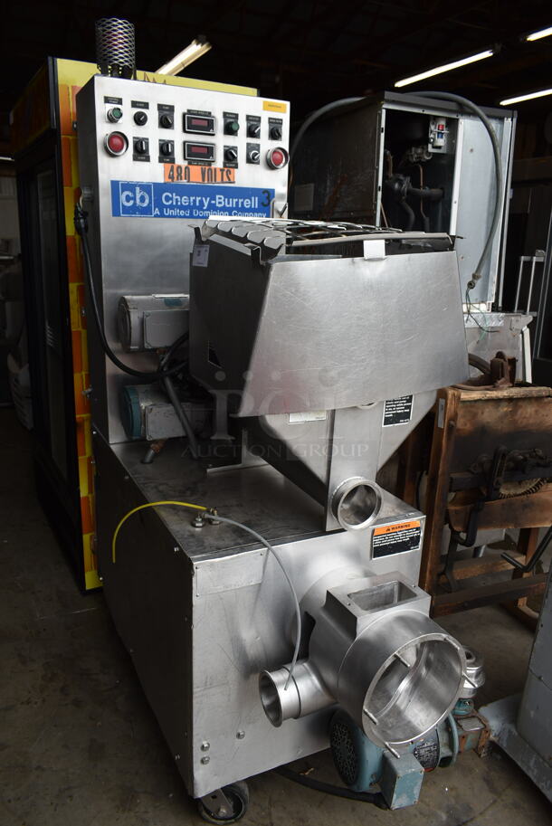 Cherry-Burrell 94001Z D Stainless Steel Commercial Floor Style HCIF Ingredient Feeder on Commercial Casters. 480 Volts, 3 Phase. - Image 1 of 8