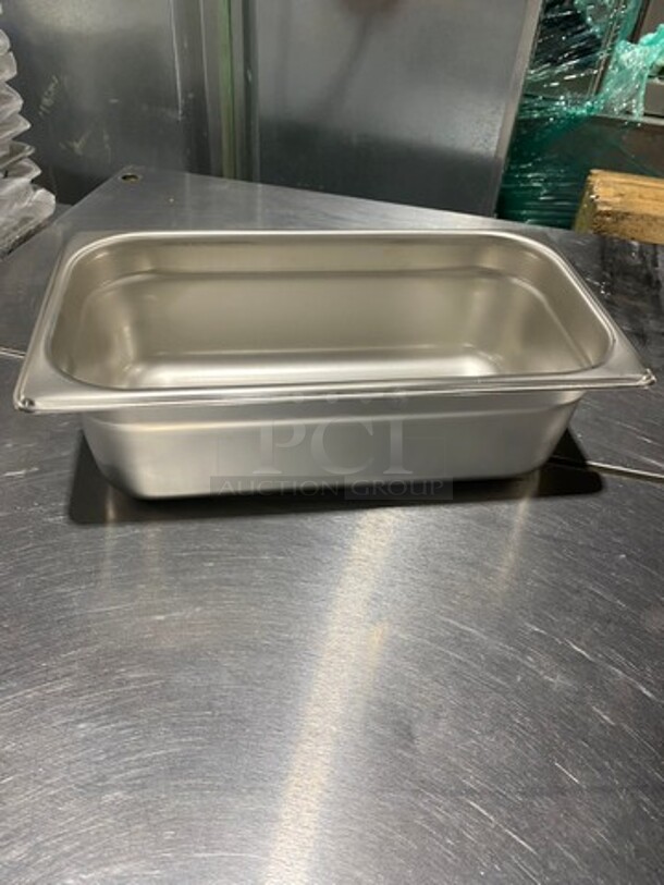 NEW! Browne Commercial Steam Table/ Prep Table Food Pans! All Stainless Steel! 7x Your Bid! - Image 2 of 5