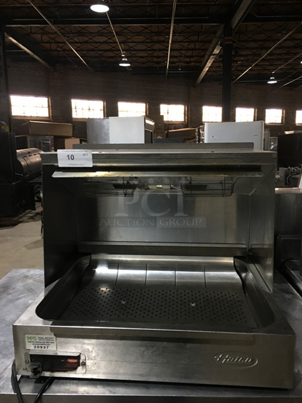 FABULOUS! Hatco Glo-Ray Commercial Fried Food Dump/Holding Station! All Stainless Steel! Model: GRFHS-26 SN: 9318851651 120V 50/60HZ