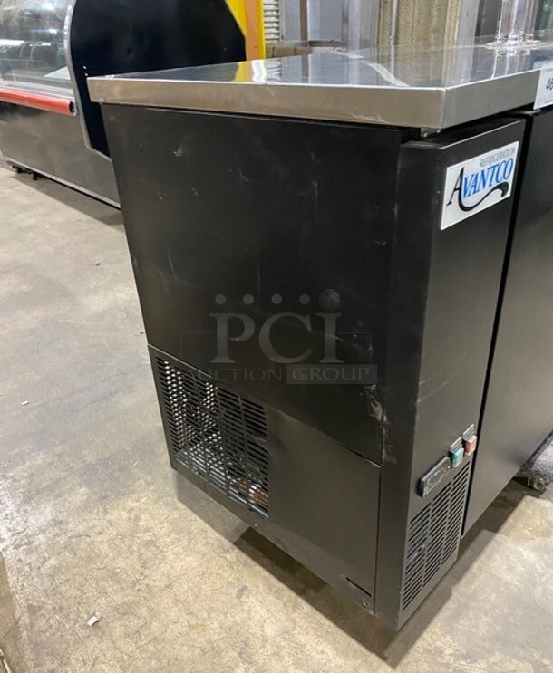 NICE! Avantco Commercial Refrigerated Dual Tower Kegerator! With Towers! With 3 Door Storage Space Underneath! Poly Coated Racks! Model: 178UDD378 SN:6436334321083606 115V  - Image 2 of 10