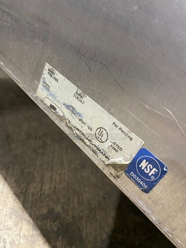 Carter Hoffmann Commercial Electric Powered Rethermalizer! All Stainless Steel! On Casters! Model: RTH18N4 SN: 318347 208V 60HZ 3 Phase - Image 7 of 8