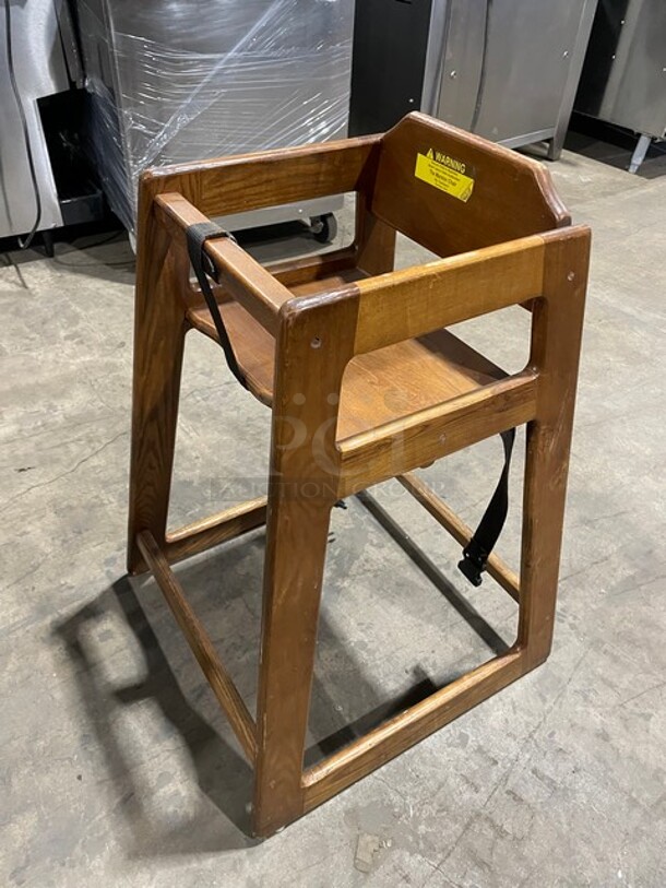 Commercial Wooden Highchairs! 3X Your Bid!  - Image 4 of 6