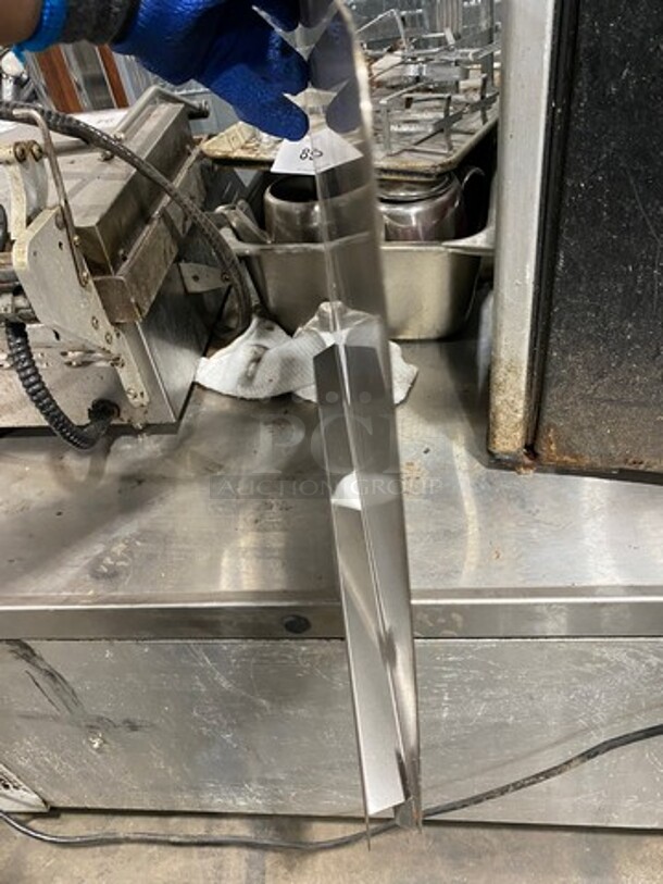 Stainless Steel Fryer Splash Guards! 20.5x17.5! 2x Your Bid! - Image 4 of 5