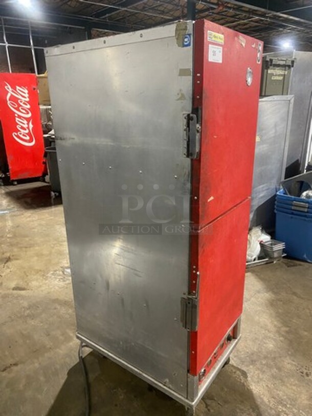 Cres Cor Commercial Insulated Warming/Proofing Cabinet! With 2 Half Doors! Holds Full Size Trays! All Stainless Steel! On Casters! - Image 2 of 7